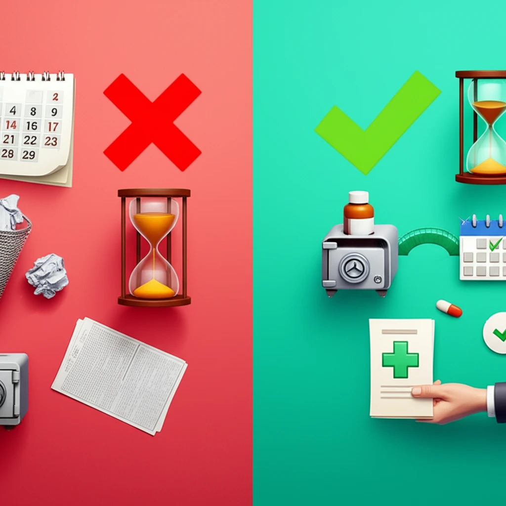 실손보험 청구 필수 서류 체크리스트 이미지