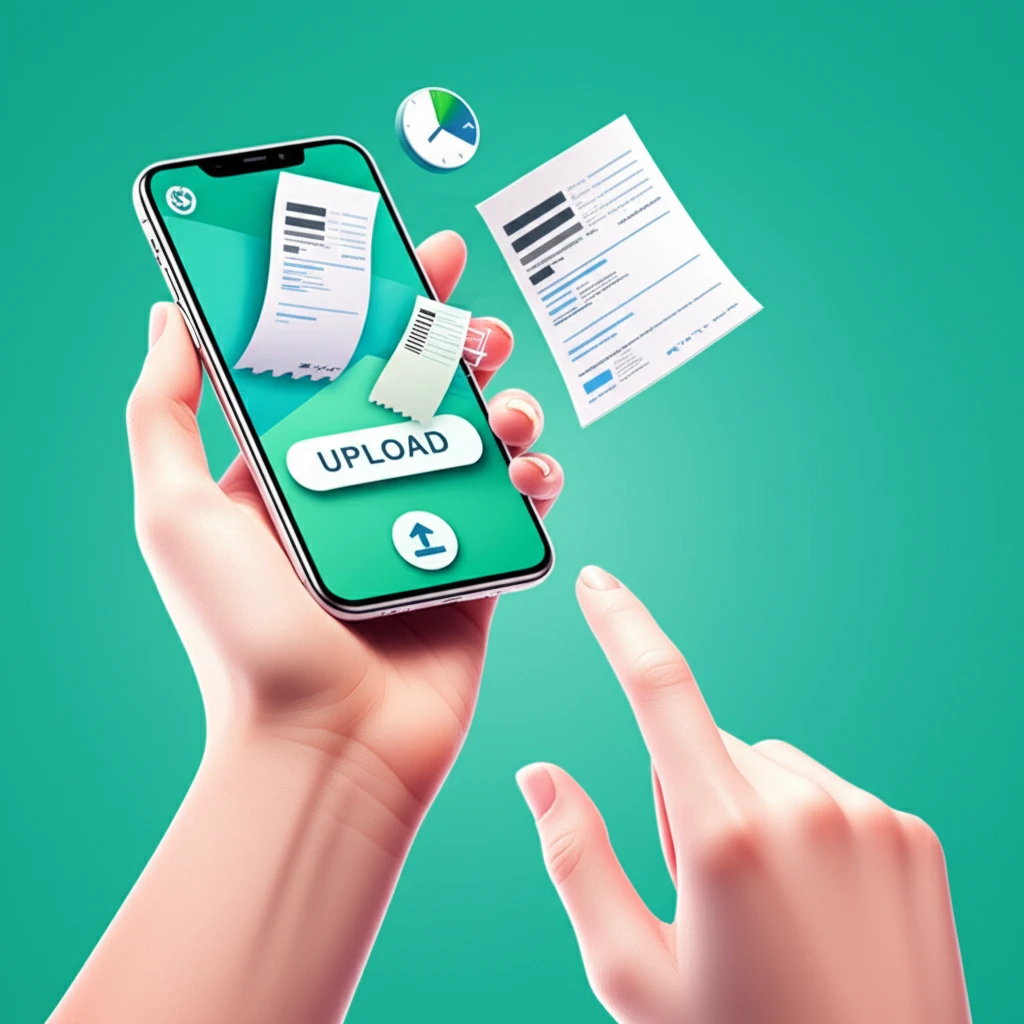 모바일 앱 청구 화면 이미지