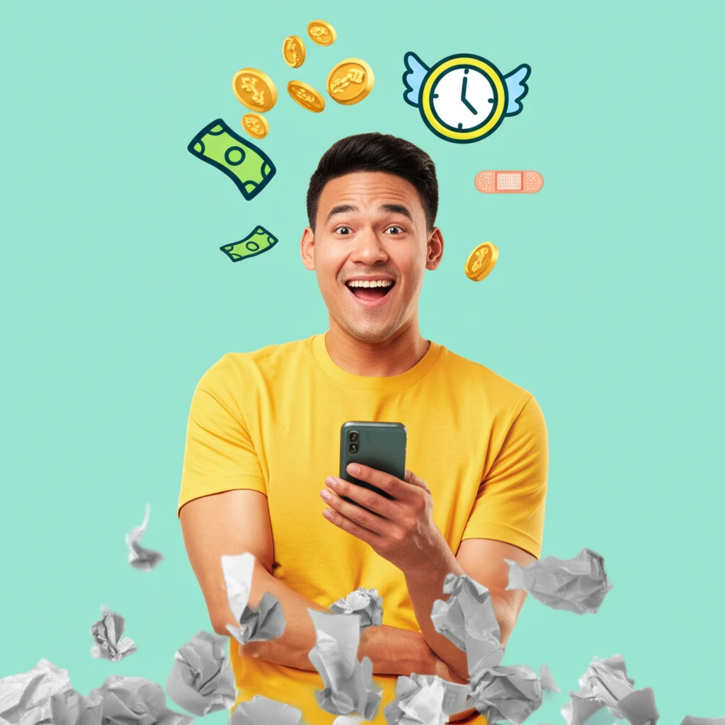 간편 청구 4단계 흐름도