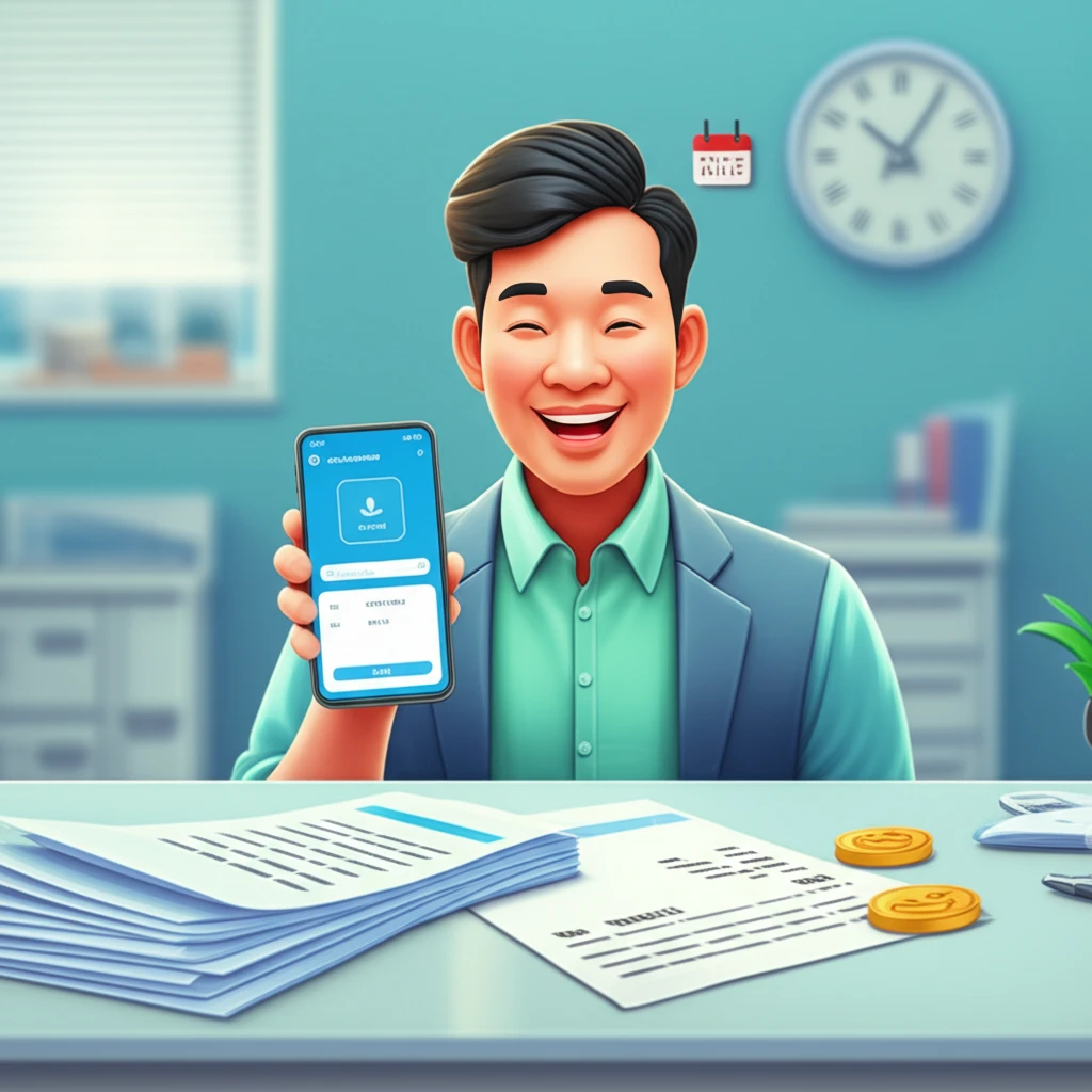 실손보험금 청구 단계별 서류 및 프로세스 이미지